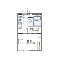 レオパレス吉根第2の物件間取画像